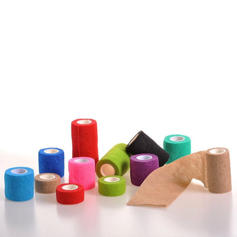 Non Tissé Enveloppement De Bandage Auto-Adhésif Respirant Élastique Bande de Sport Pour Animaux De Compagnie Chien Outils