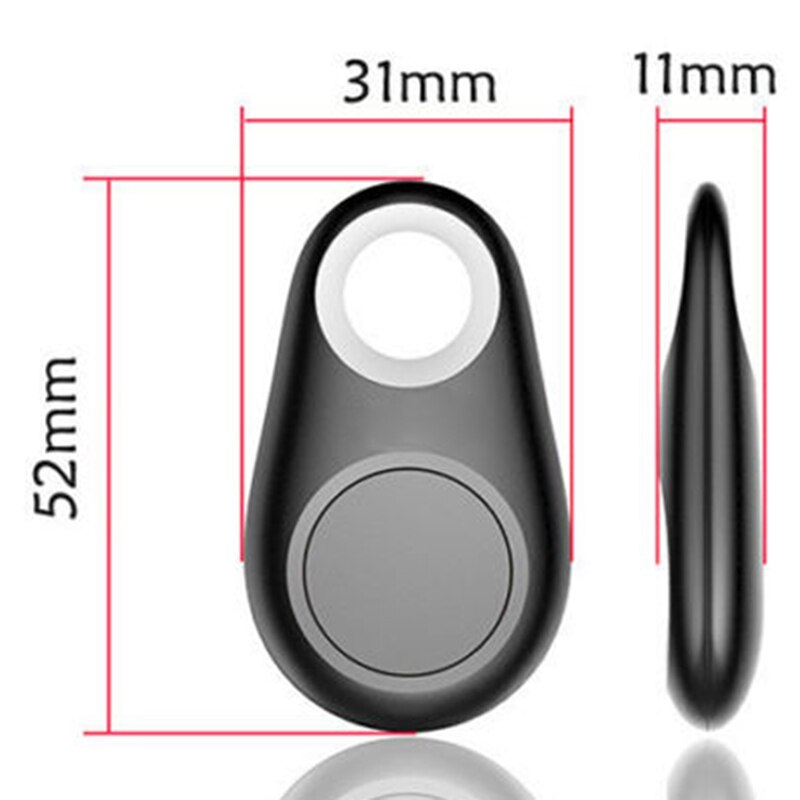 Mini GPS Finder Device For Iphone Auto Car Pets Kids Motorcycle Tracker Track black