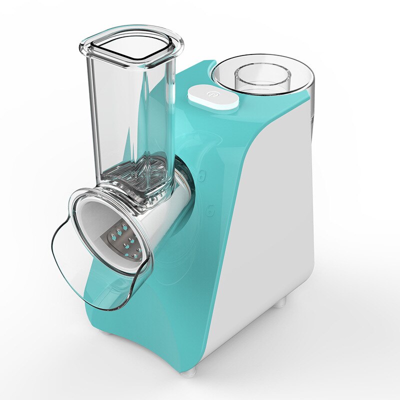 Elektrische Gemüse Cutter Elektrische Schneidemaschine Gemüse Salat Schredder 220v Haushalt Schneiden Artefakt 150W: Blau / uns