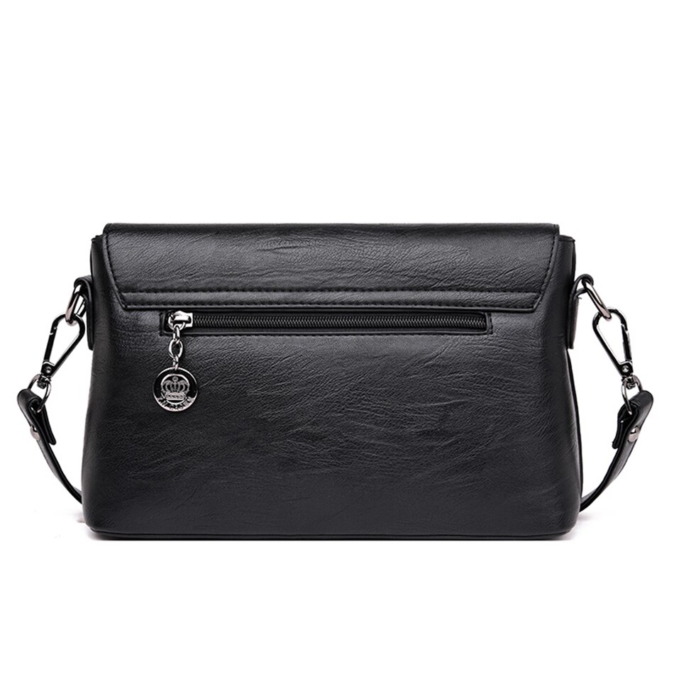 Casual Vrouwen Lederen Tas Luxe Handtassen Vrouwen Schouder Crossbody Tassen Voor Vrouwen Tas Portemonnees En Handtassen