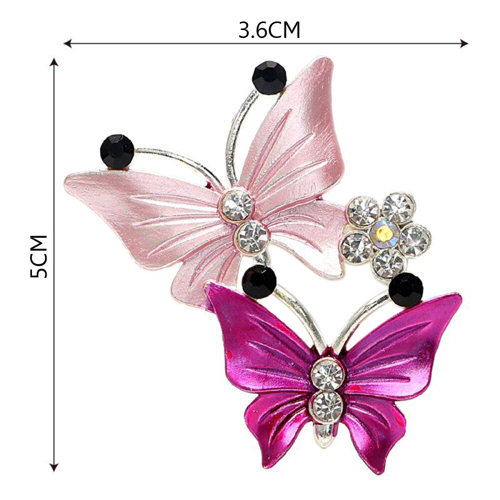 SchöNe Auto Dual Schmetterling Luft Auslauf Lufterfrischer Parfüm Clip Aroma Diffusor Dekoration Auto-Styling Auto Zubehör Duft