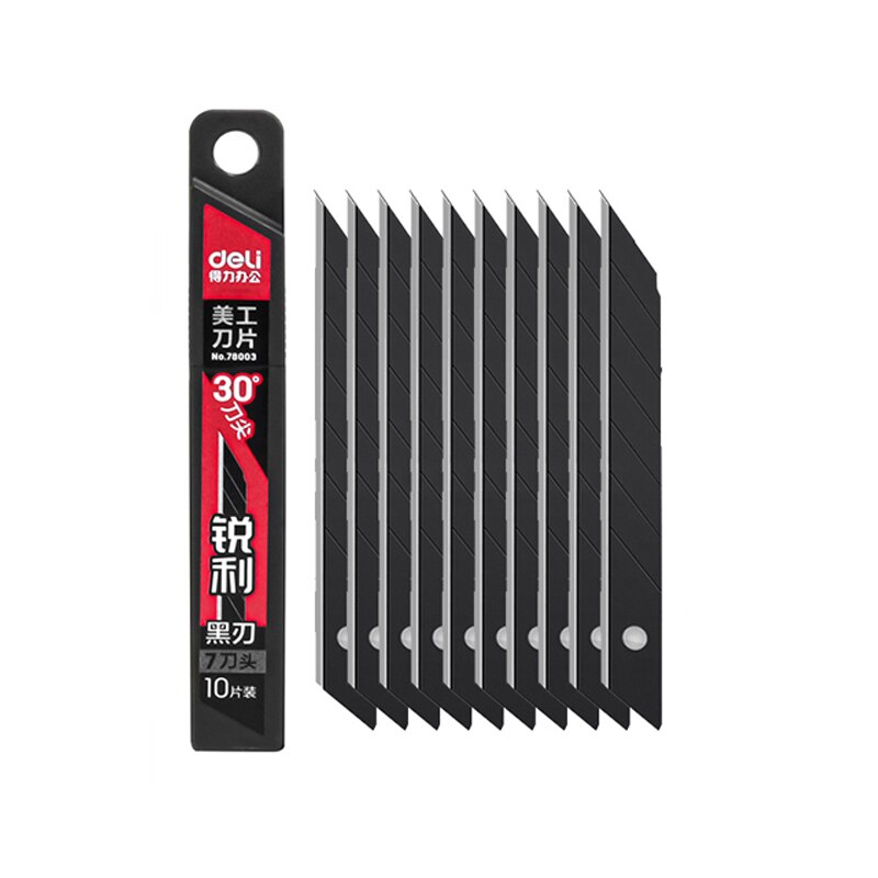 Utility Knife Replacement Blades, Snap Off Blades for Universal Art Knife,Carbon Steel Blades Use in Office, Home, Arts, Crafts