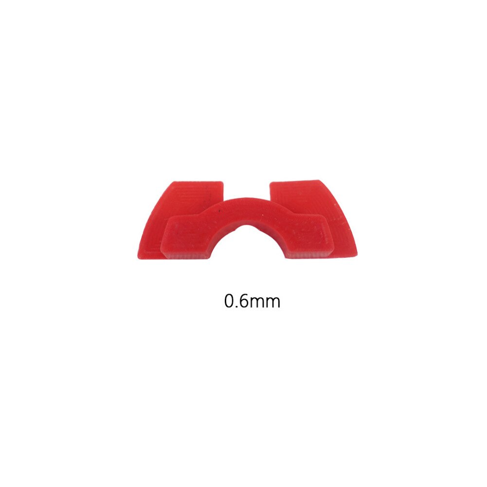 Xiaomi  m365 scooter schokdemper accessoires elektrische scooter trillingsdemping silicagel pad schokdemper pad: 0 6 rood