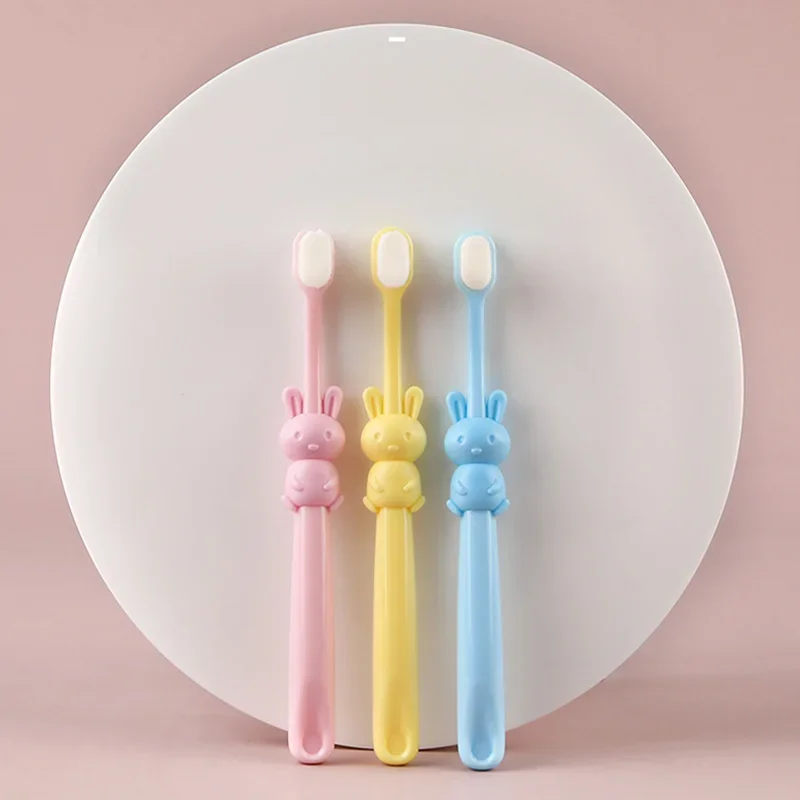 Bébé enfants brosses à dents Ultra doux brosse à dents enfants brosse à dents 360 brosse à dents fil à dents garçons filles soins des dents
