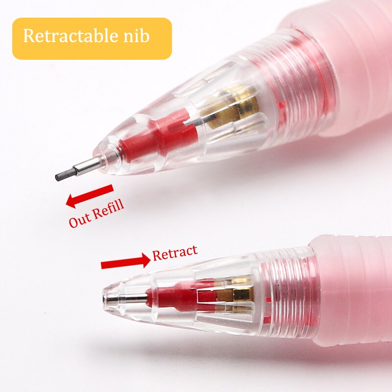 PILOT/ H-185N Color transparent mechanical pencil retractable nib mechanical pencil 0.5