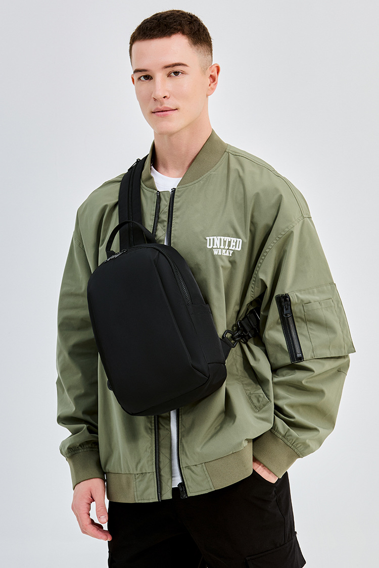 Mini-Rucksack für Männer, modischer und Trend iger lässiger kleiner Rucksack, leichte und wasserdichte Mini-Reisetasche aus Oxford-Stoff