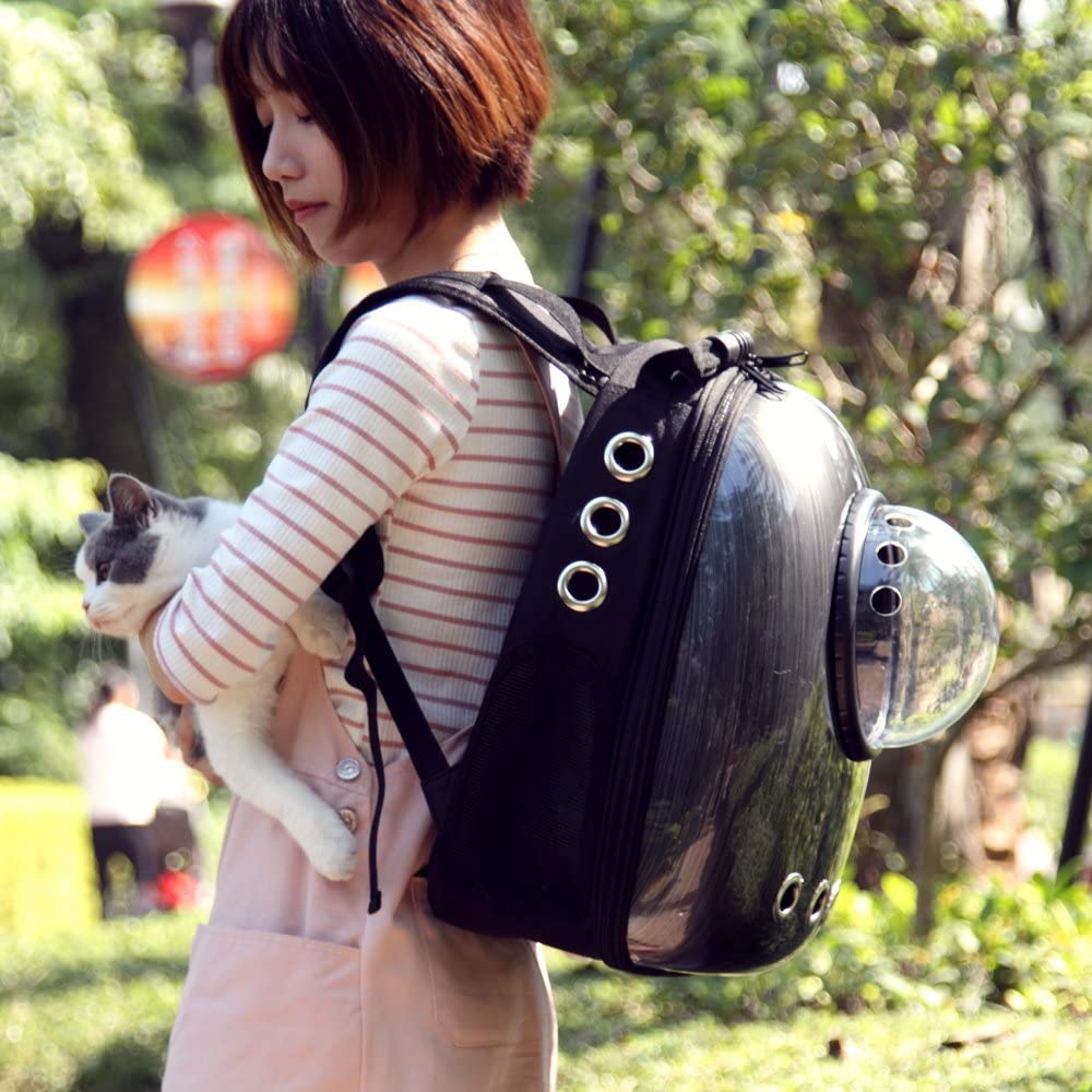 Pet Carrier Backpack Window Transport Carrying Breathable Travel Bag Bubble Pet Dog Space Capsule Cat Carrier Backpack