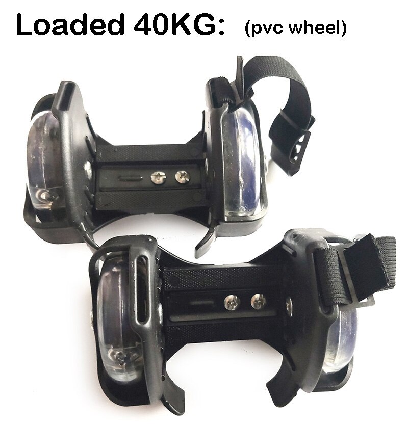 Flashing Roller Skating Shoes Small Whirlwind Pulley Flash Wheel heel Roller Skates Sports Rollerskate Shoes for Kids: Normal quality black