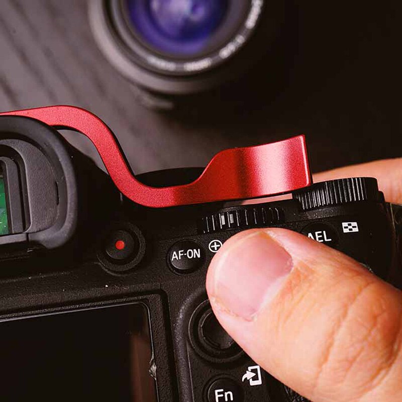 Red Thumb Rest Thumb Grip Shoe Cover For Sony A7R II A7 II A7S-2 A7R2