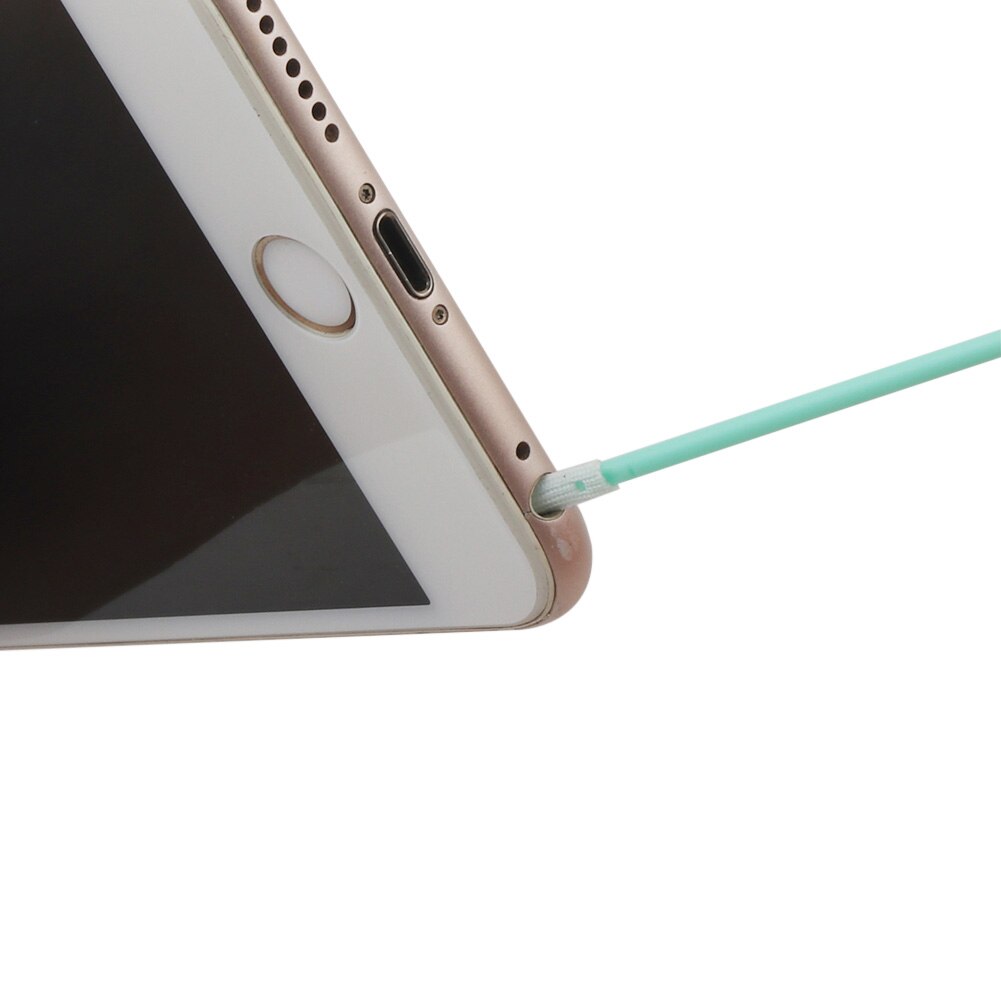 Polyester Cleaning Swab Sticks Phone Charging Port Cleaning Tool USB Charge Port Cleaner for iPhone Samsung Galaxy Android Phone