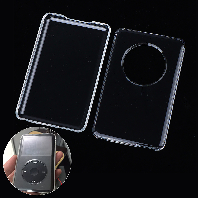 (Thin Version /5TH+ 6Th ) Protector For IPod Classic 6th Gen 120GB 160GB 80GB / 5th 30GB Crystal Clear Hard Cover Case