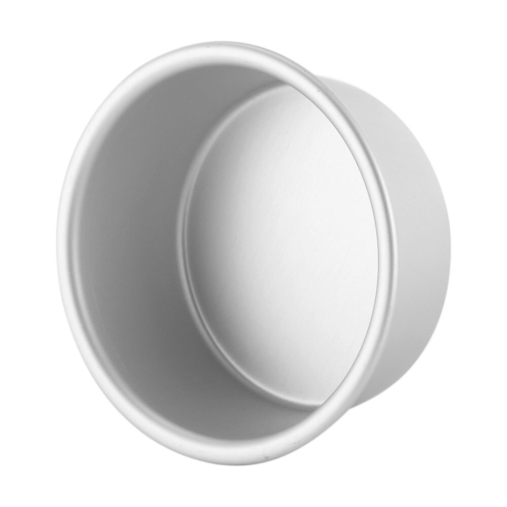 4/6 pulgadas ronda pastel sartenes molde de aleación de aluminio, redondo de pasteles pastelería molde antiadherente de recipiente de lata herramienta de cocina