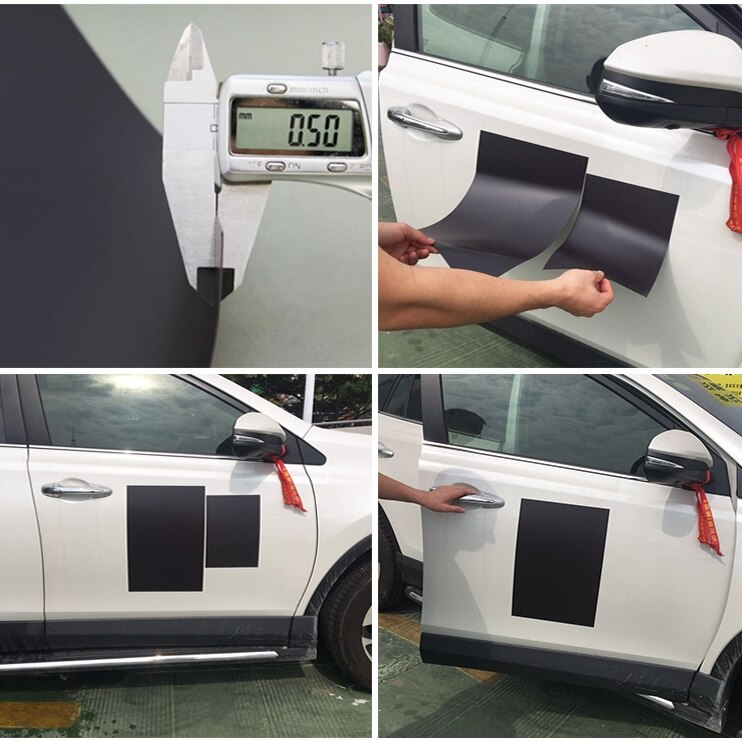 3/5/10pcs Magnet sheet A4 Flexible Magnetic Strip Rubber Magnet Tape thickness 0.5mm