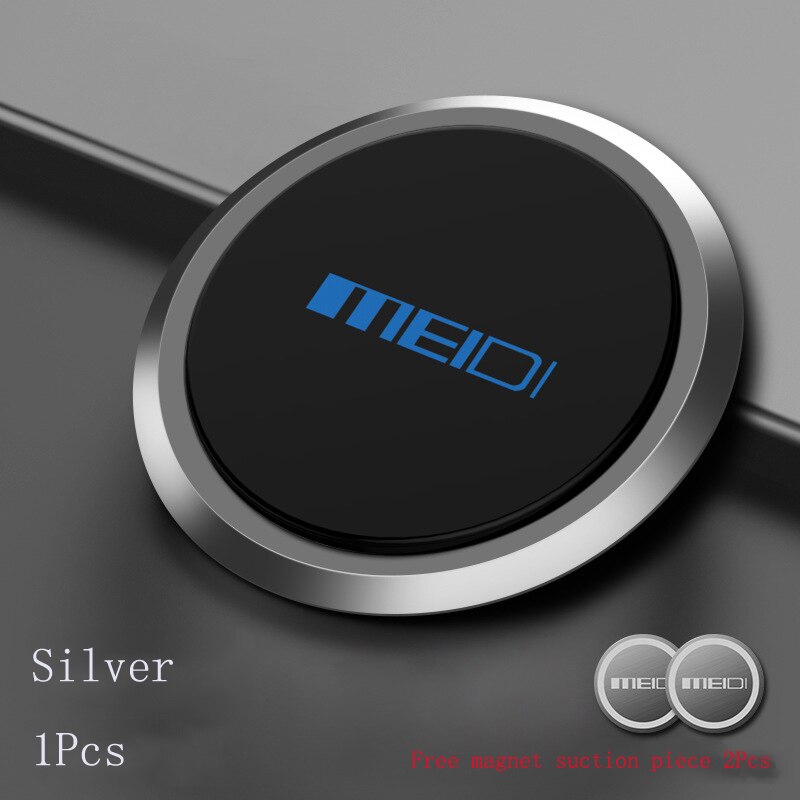 Auto Telefon Halterung Instrument Tafel Lenkrad Halterung für Huawei Xiaomi IPhone Magnetische Smartphone Halterung: Silber