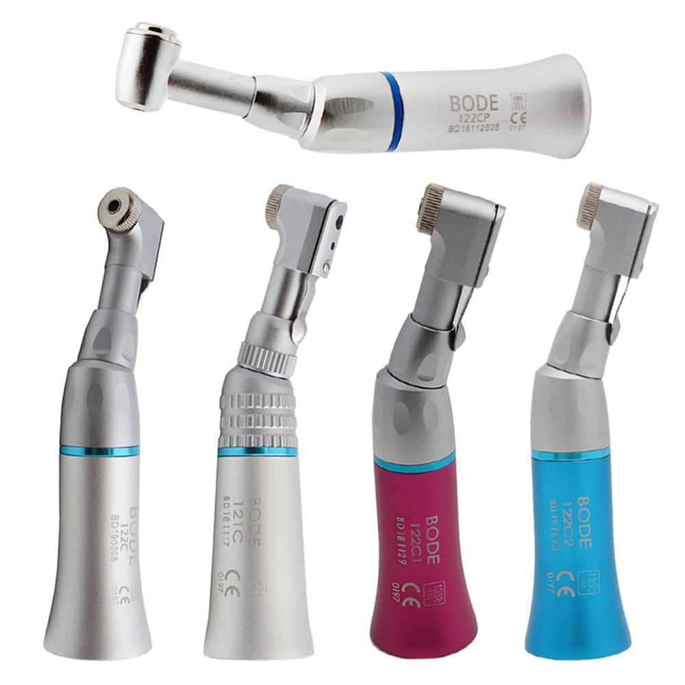 Dental Low Speed Handpiece Air Turbine Contra Angle Handpiece Push Botton Dental Handpiece BODE 122CP