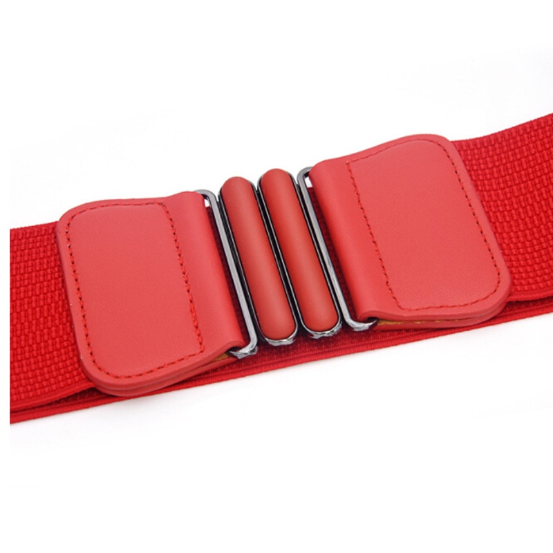 Frauen 3 "Breiten Gürtel Elastische strecken schnallen Bund Dame Cummerband Plus Größe Mädchen Bund Taille Dichtung Breiten Gürtel Frauen