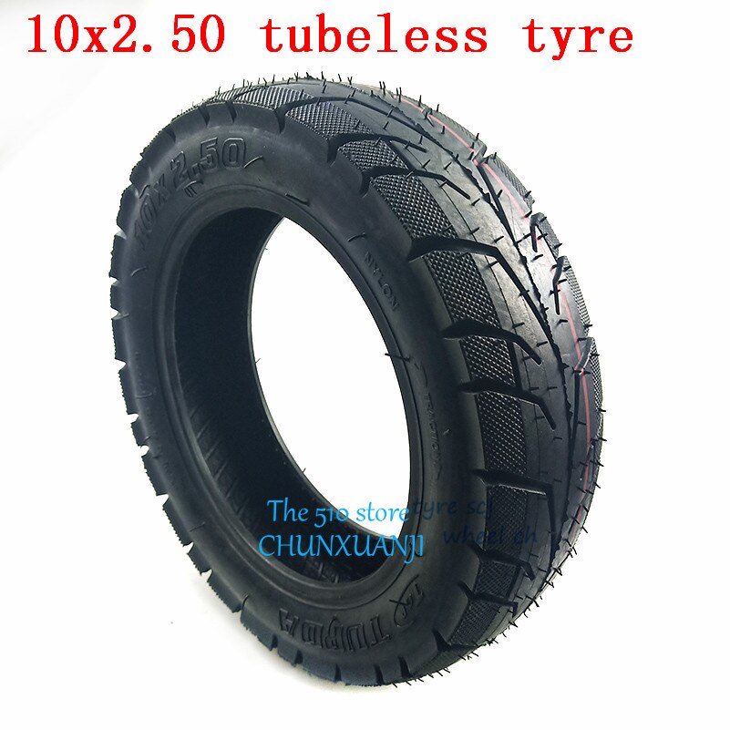 2-Pack 10x2.50 Scooter Tire Tubeless, Upgrade Your Scooter