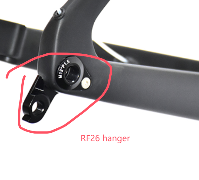 CECCOTTI-Support de dérailleur arrière pour vélo de route, convient uniquement au modèle de la CECCOTTI: MULTI