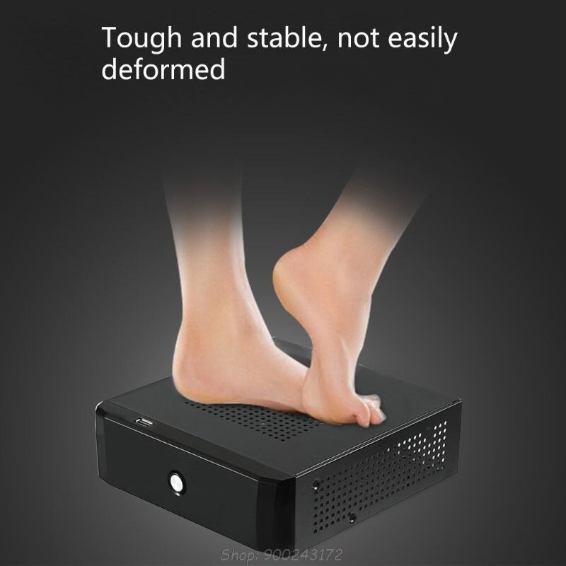 Power Supply Home Office Host Enclosure HTPC Computer Case Box 2.0 USB Desktop Gaming PC Chassis FH01 Mini ITX S11 20