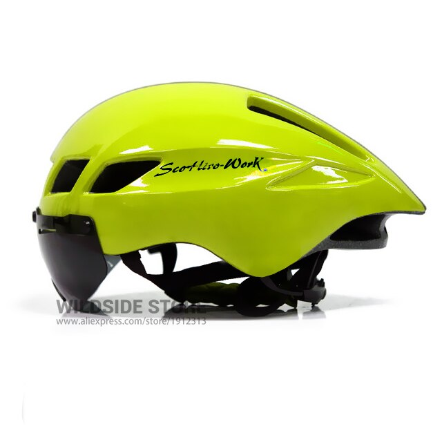 Pyöräilykypärän linssi magneettisuojalasit vuoristotie pneumaattinen tt pyöräilykypärä miesten triathlon tt pyörä casco ciclismo 3 linssi