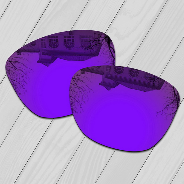 Eos polariserade förbättrade ersättningslinser för oakley frogskins  oo9013 solglasögon - flervals: Djup lila