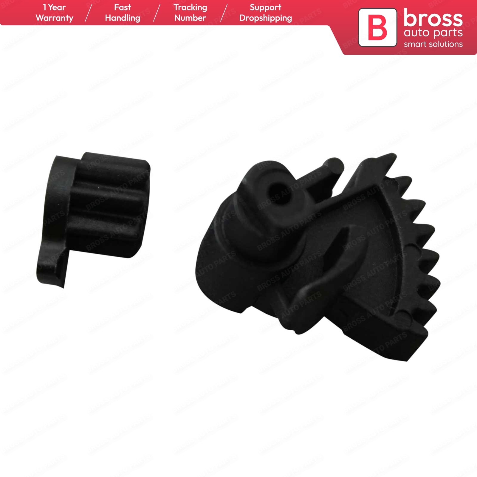 Bross Auto BDP531 Front or Rear Right Door Lock Actuator Repair Gears 51812333 For Fiat Linea Albea Palio Punto Ship From Turkey