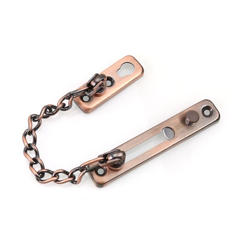 Stainless Steel Security Door Chain Lock Anti-theft Door Latch Lock Home Furniture Hardware: 11AG200352-R