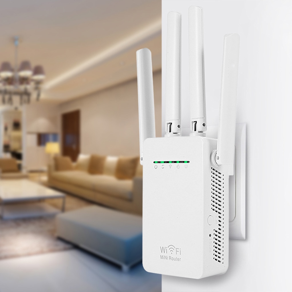 Elenxs 300Mbps WR09 Draadloze Wifi Router Wifi Repeater Booster Extender Thuisnetwerk 802.11b/g/n RJ45 2 Poorten Wilreless-N wifi