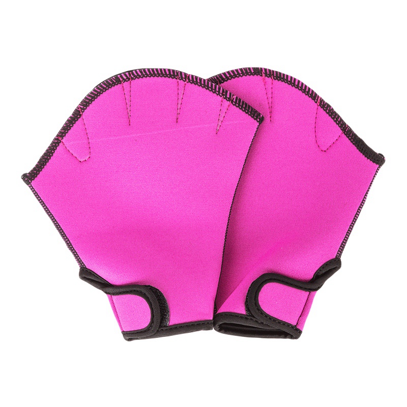 Schwimmen Handschuhe Surfen Tauchen Netze Wasserdichte Handschuhe Schwimmen Ausbildung Tauchen Handschuhe NEUE!: Violett / M