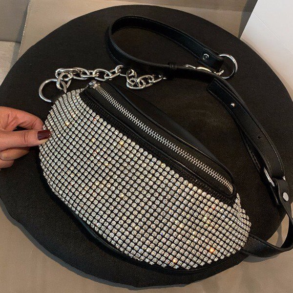 Zachte handtas clutch tas avondfeesttas dames handtassen dames handtassen dames handtas bling diamanten avond clutch tas