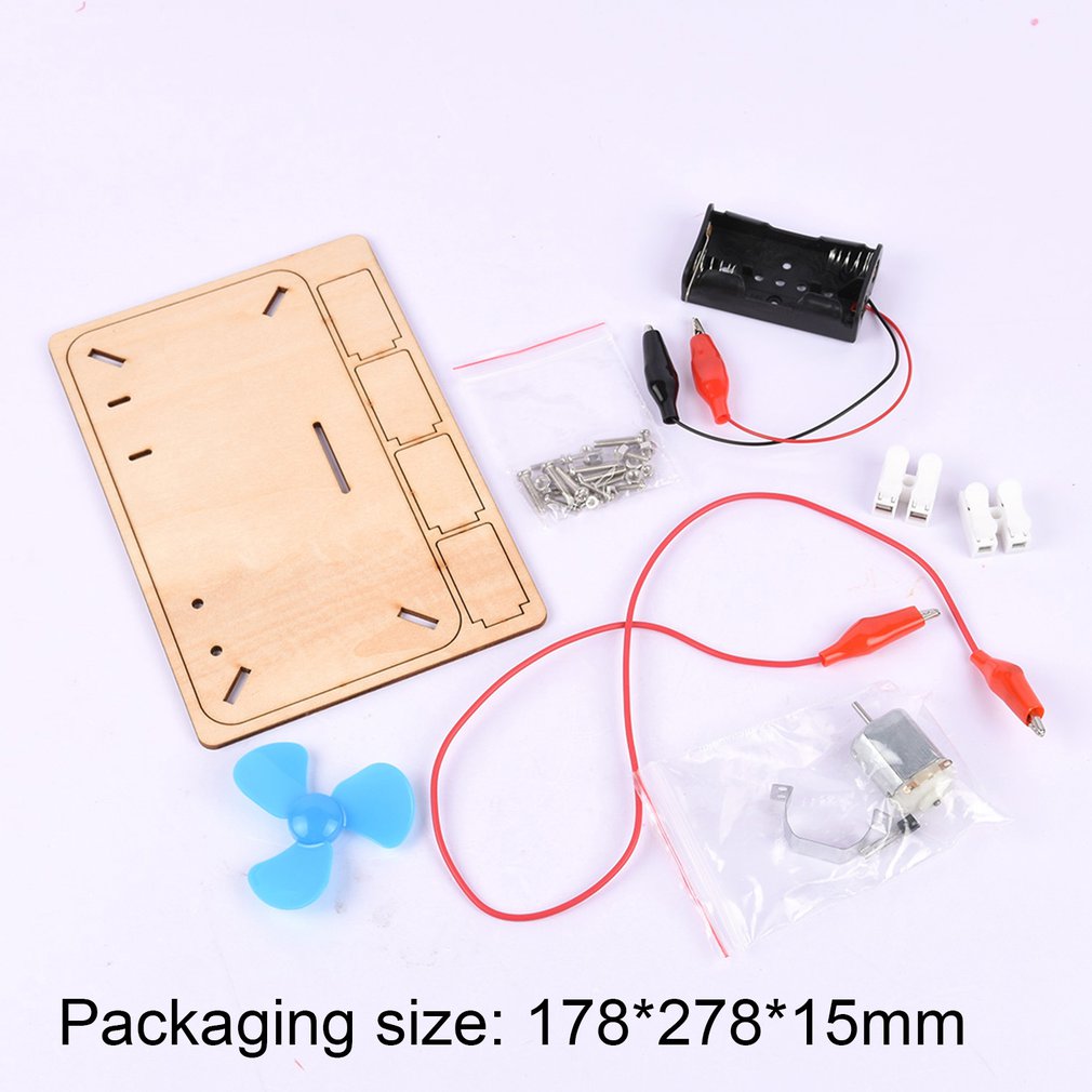 Technology Small Production Diy Light Control Fan Children's Manual Small Invention Material Package