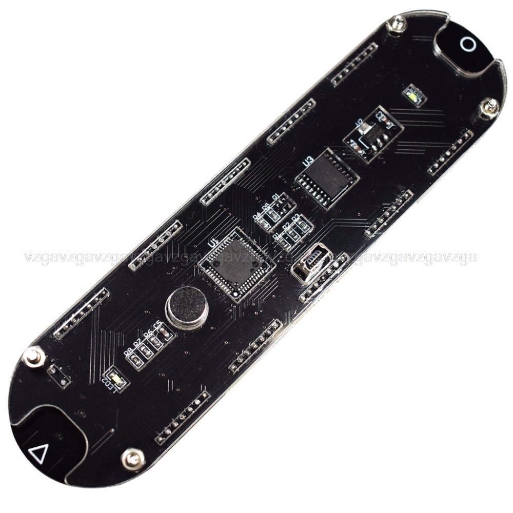 DS3231 Multifunction Alarm Clock LED Dot Matrix Animation Effects DIY Kit Digital Time Display JUN16