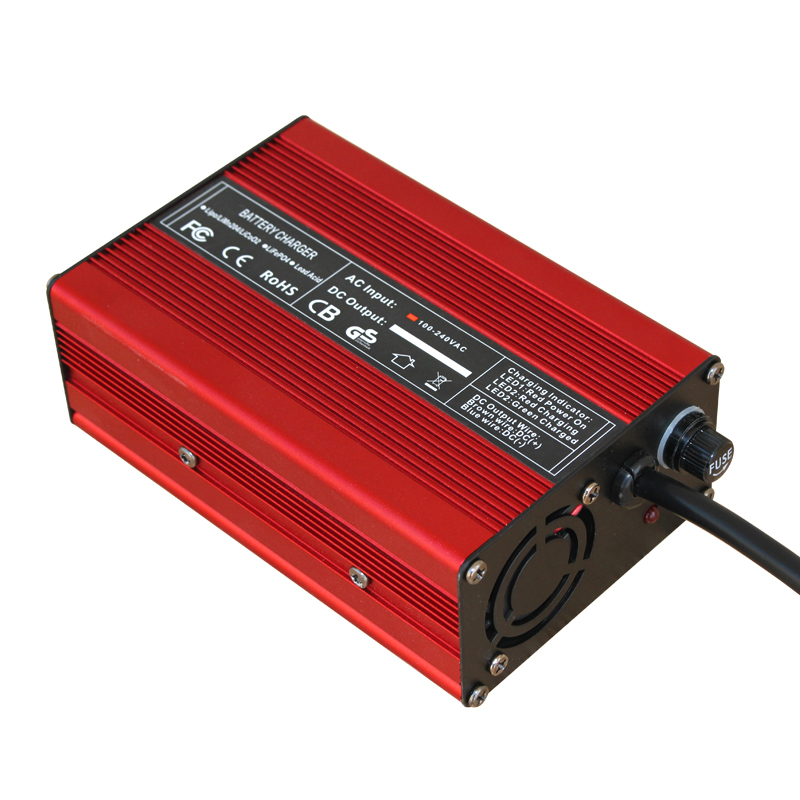 Batterie au plomb 24V 8a Usd pour 27.6V plomb acide AGM GEL VRLA OPZV chargeur de Scooter de mobilité chargeur de fauteuil roulant électrique