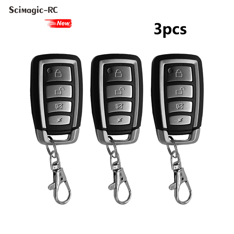 Radio Frequency Remote Control 433MHz Electric Door Garage Door Remote Control Remote Key Controller Copy 433.92MHz Fixed Learni: white