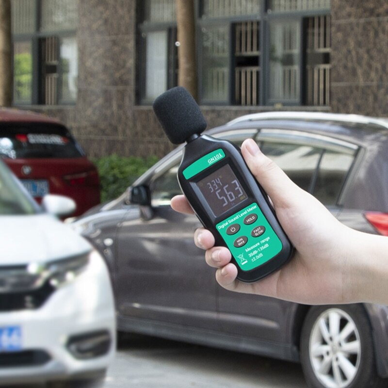 Digital Noise Meter Sound Level Meter Decibel Monitor Logger Diagnostic Tool