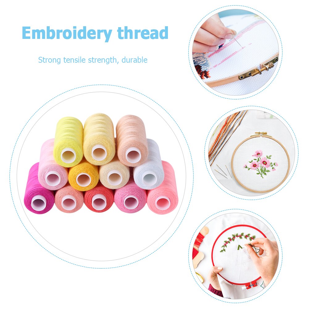36/50/100/150 Colors Sewing Machine Line Box Set Hand Stitching Embroidery Thread Yarn Embroidery Crochet Lace Handicraft Hand
