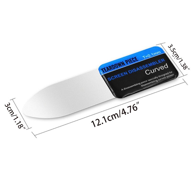 Telefon komórkowy zakrzywiony ekran LCD Spudger otwarty Wtrącać się karta narzędzia ultra cienki elastyczny