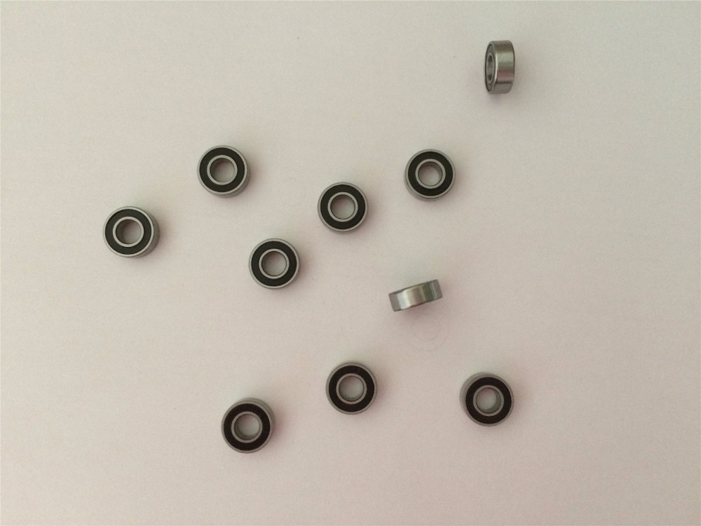 10 stk 684-2rs 685-2rs 686-2rs 687-2rs 688-2rs 689-2rs minileje dybe not gummiforseglede miniaturelejer kuglelejer