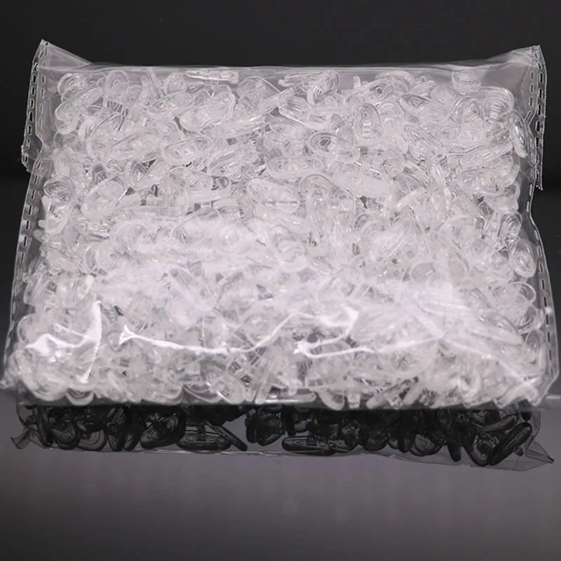 DIY Luchtkamer Helder Ovaal Lenzenvloeistof Neusbeugel Siliconen Neuspads Brillenbeugel Anti Zonnebril Brilaccessoires