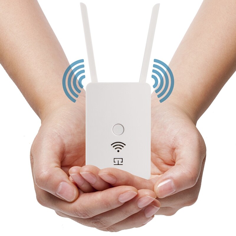 WiFi Repeater Wifi Signal Range Extender 2.4GHz 300Mbs AP Mode to Provide a Stable Network for Online Working