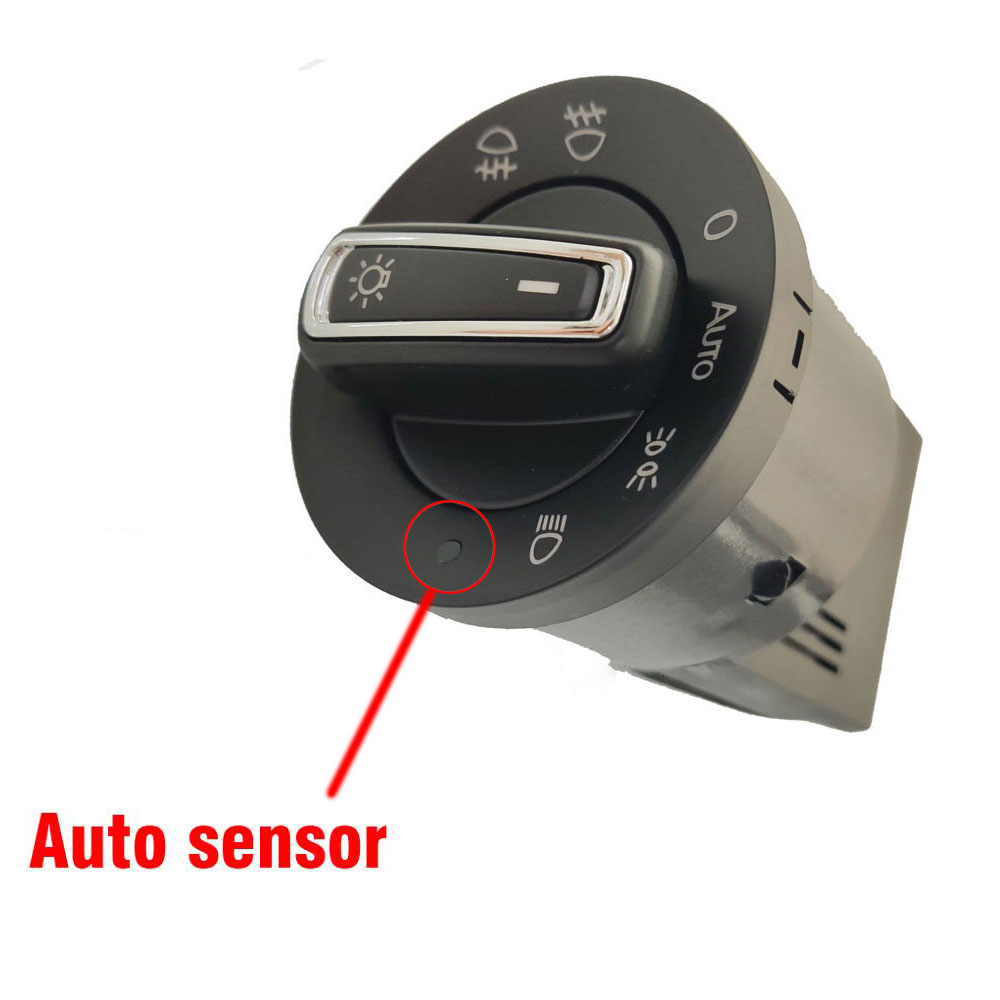 Auto Scheinwerfer Nebel Lampe Schalter Scheinwerfer Schalter Auto Zubehör Für VW Golf Mk4 Passat B5 Polo Bora Jetta MK4: gebaut-in