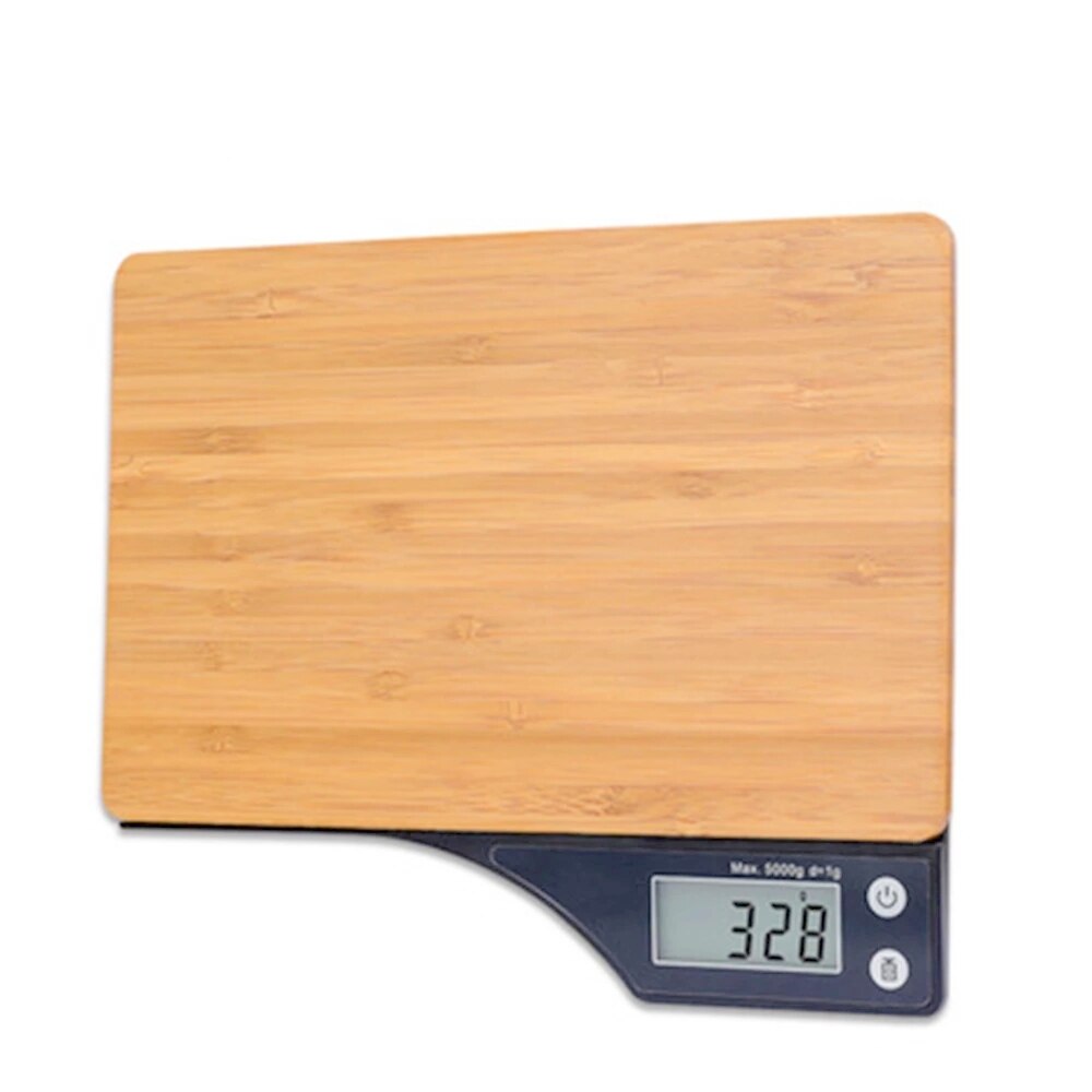 Keukenweegschaal, elektronische voedselweegschaal voor huishoudelijk gebruik, 5kg/1g draagbare koffieweegschalen, lcd-scherm voor kg/lb/oz/g, waterdichte slimme weegschaal: 2021 nieuwe 5kg 1g