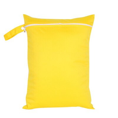 Bolsa húmeda reutilizable de 30x40 cm, forro de cubo para tela, pañales sucios, bolso húmedo seco, impermeable, bolsa húmeda para pañales de bebé Pul sólido: 403