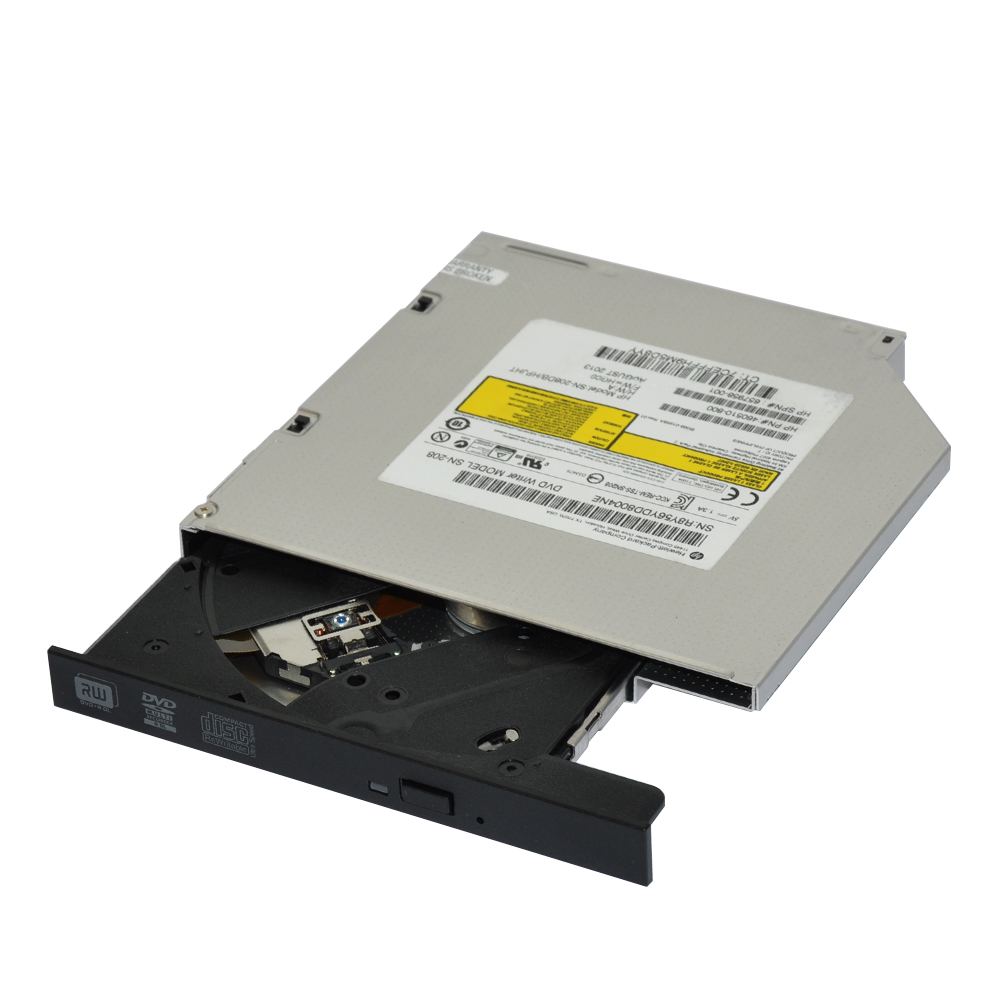 DeepFox 12.7mm DVD ROM Optical Drive CD/DVD-ROM CD-RW Player Burner Slim Portable Reader Recorder For Laptop With Panel