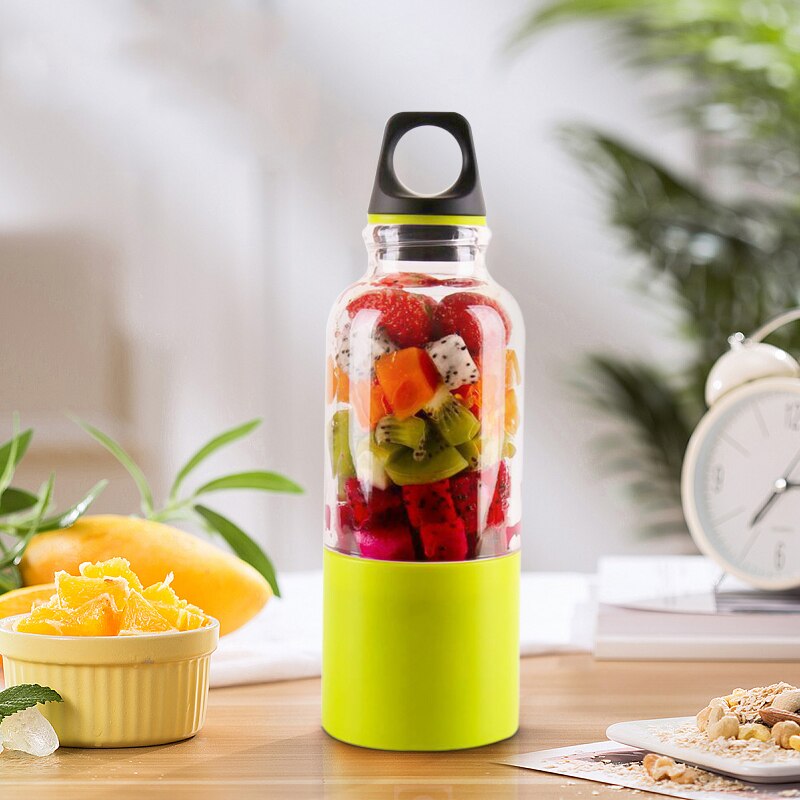 Juicepresser blender elektrisk kjøkkenmikser juicer fruktkopp liten bærbar mini food prosessor 45 sekunder rask juice
