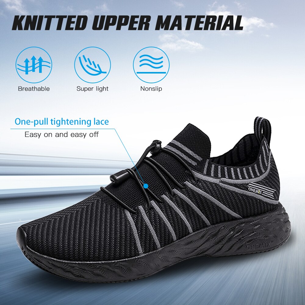Men Bullet Running Shoes Breathable Shock Absorption Trainers Outdoor Athletic Tennis Trail Sport Shoes Sneakers for Men
