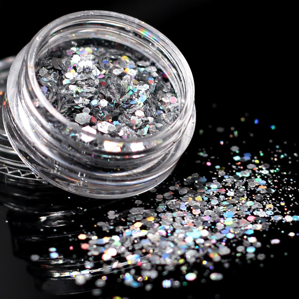 1 stk lyseblå farve neglesten ab farve rhinestone uregelmæssige perler manicure til negle kunst dekorationer krystaller: 2