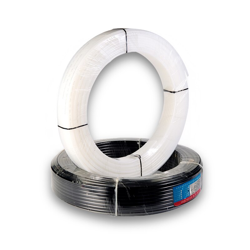 10M rura nylonowa rocznie6 pneumatyczne rury 2.5 4 6 8 10 12mm wysokiego ciśnienia poliamid rura olejowa wyraźna czerń wąż robić sprężonego powietrza robić sprężarki powietrza