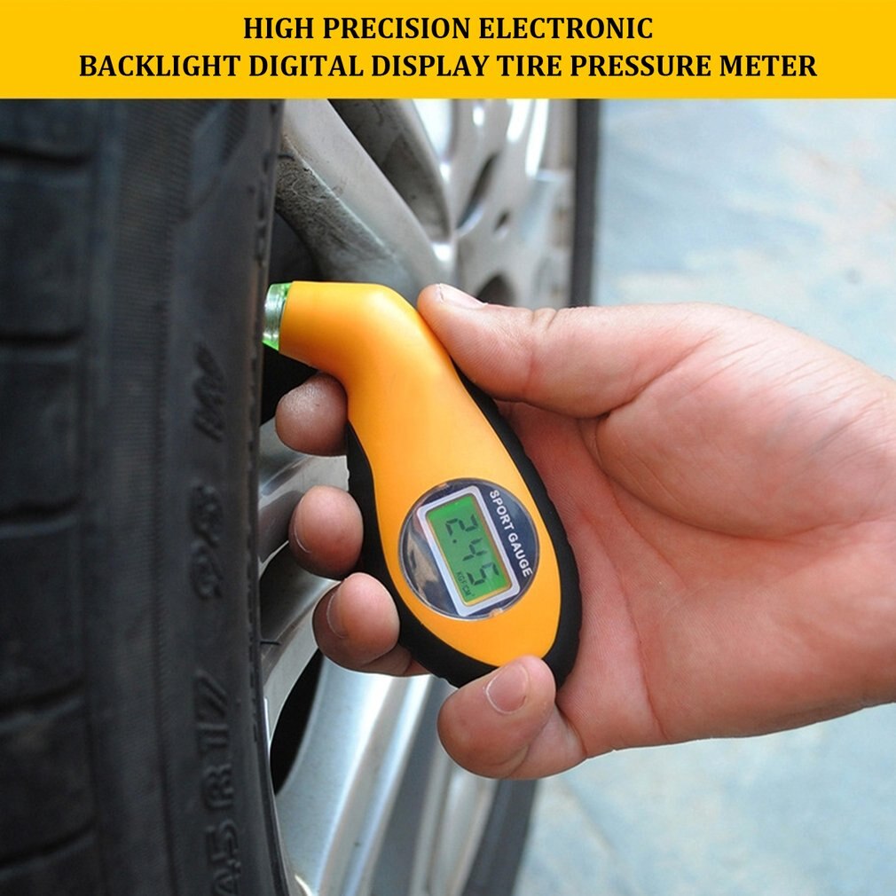 Digital Tire Pressure Gauge Car Bike Truck Auto Air PSI Meter Tester Tyre Gauge LCD Tester Measuring