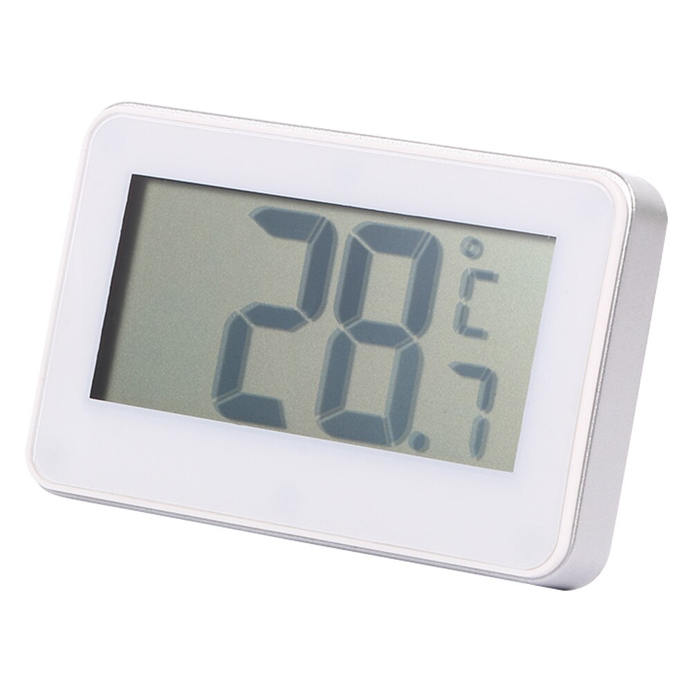 LCD Display Refrigerator Freezer Fridge Digital Thermometer Frost Alarm Kitchen Thermograph with Adjustable Magnet Hook